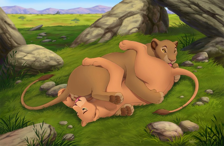 sarabi and sarafina (the lion king and etc) created by reallynxgirl