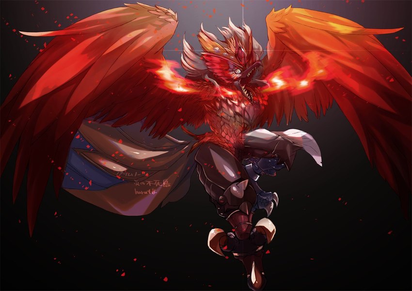 phoenix (european mythology and etc) created by h rt2