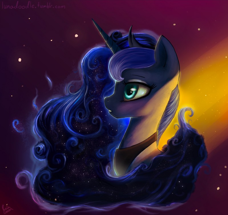 princess luna (friendship is magic and etc) created by photonoko