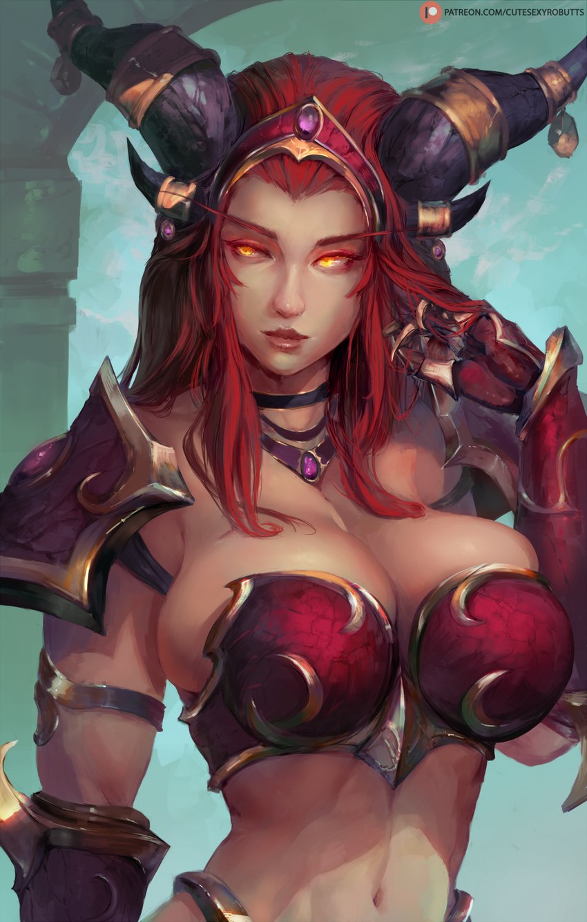 alexstrasza (blizzard entertainment and etc) created by cutesexyrobutts