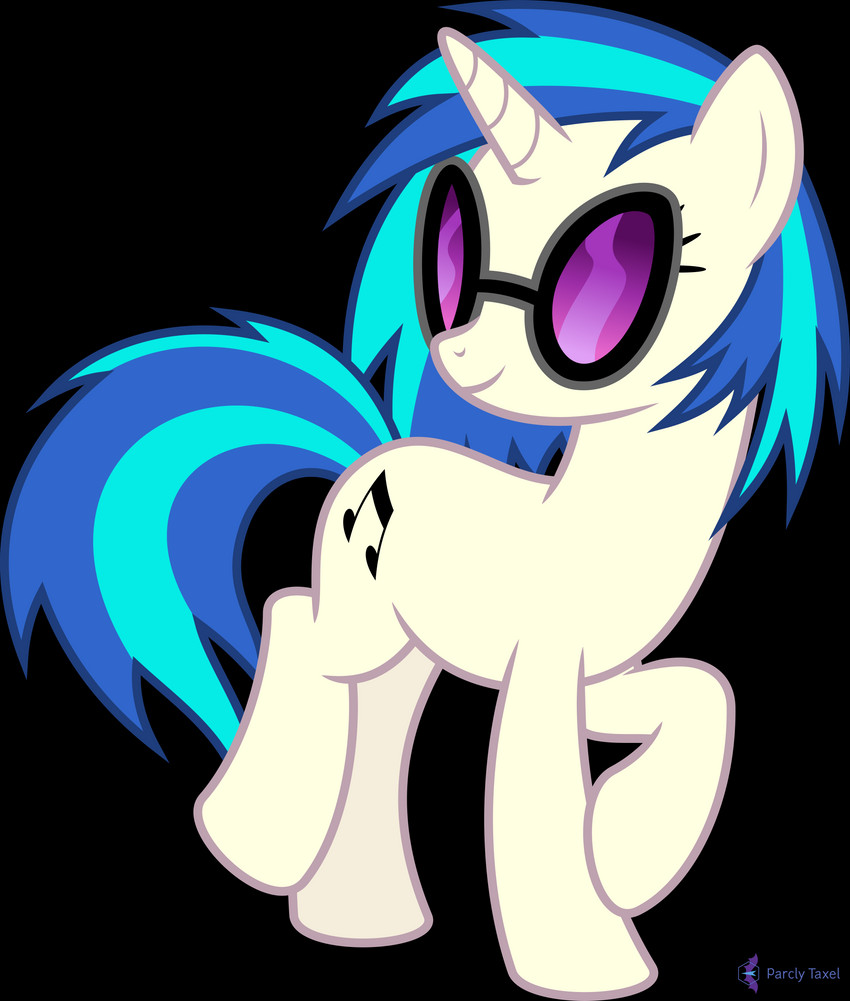 vinyl scratch (friendship is magic and etc) created by parclytaxel