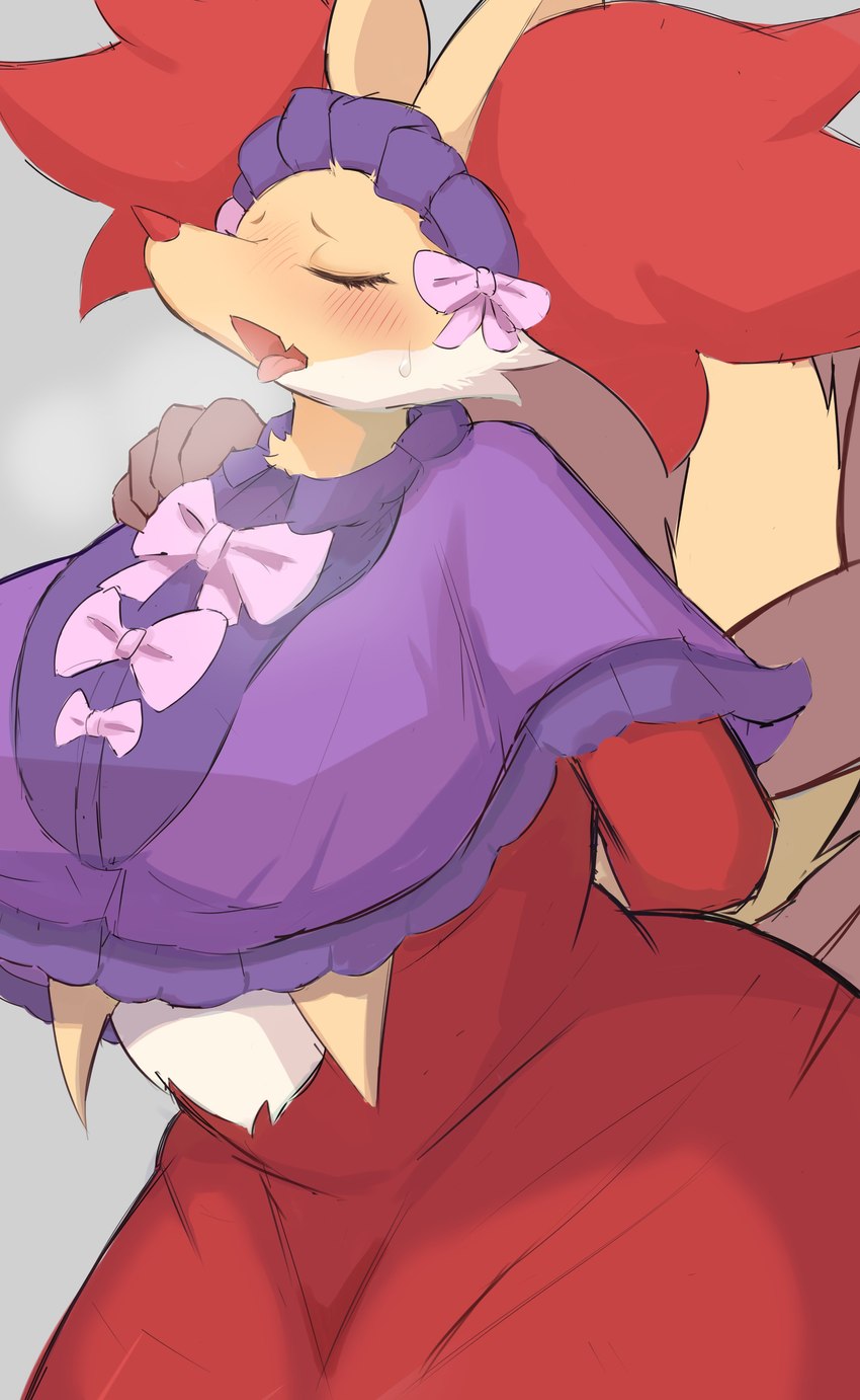 tea party style delphox (pokemon unite and etc) created by nojaaaaaaaarori