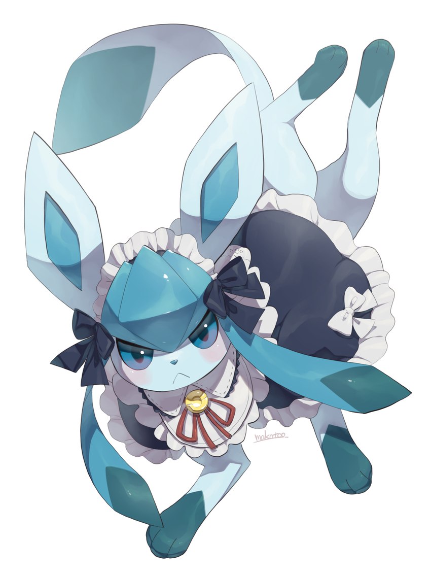 tea party style glaceon (pokemon unite and etc) created by makotoo