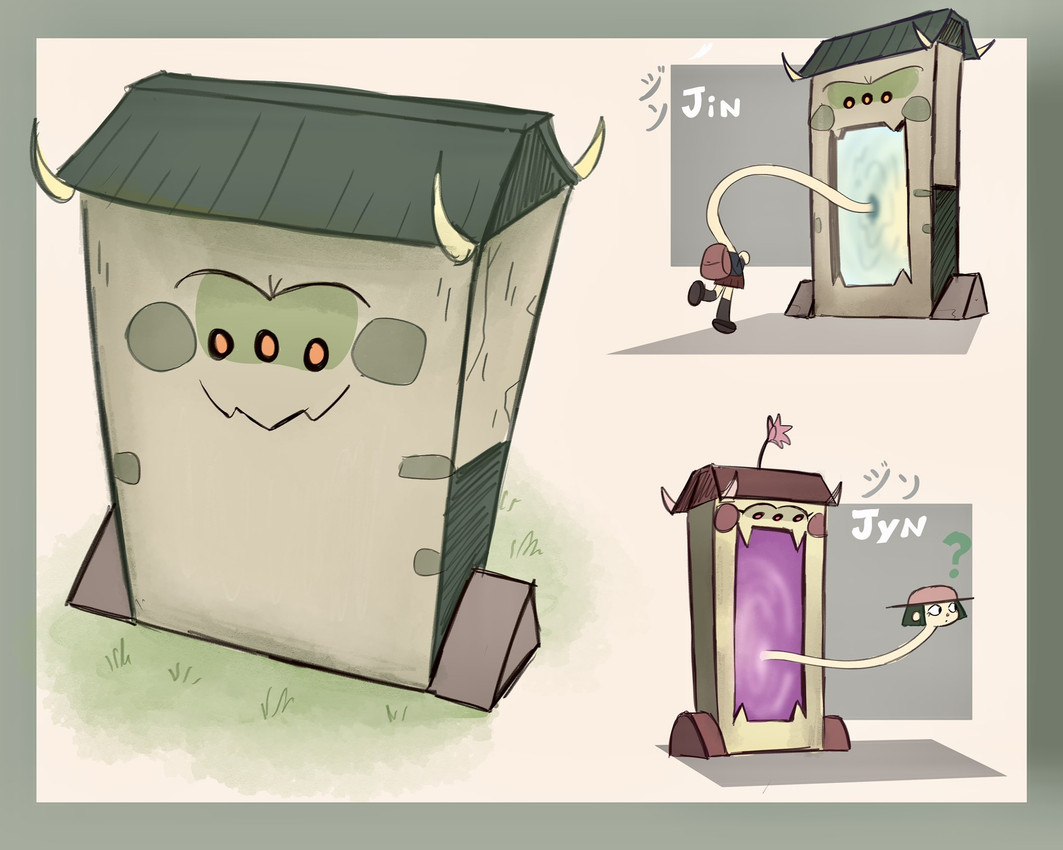 3_eyes 4_horns backpack border bottomwear clothed clothed_female clothed_human clothing fangs female female_human feral flower footwear green_text grey_border grey_text group hat head_flower headgear headwear horn knee_highs knee_socks legwear male multi_eye multi_horn orange_eyes pink_clothing pink_flower pink_hat pink_headwear plant pleated_skirt portal raised_foot rooftop school_uniform shoes skirt socks teeth text trio uniform wall_(structure) white_text artist-exhale asian_mythology east_asian_mythology japanese_mythology mythology human mammal nurikabe rokurokubi yokai 2024 character_name colored english_description english_text hi_res japanese_text