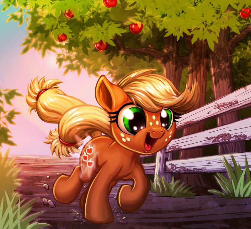 applejack (friendship is magic and etc) created by harwick