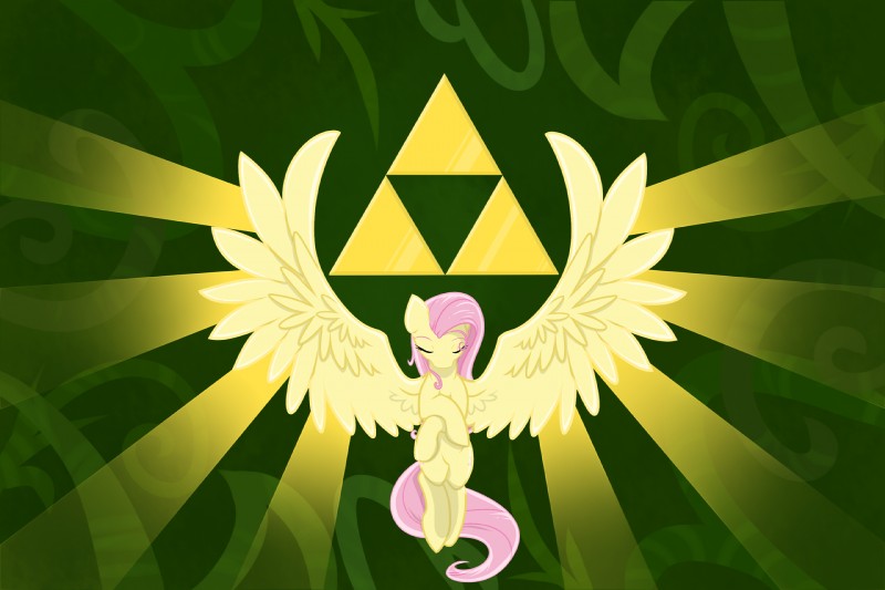 fluttershy (friendship is magic and etc) created by geomancing