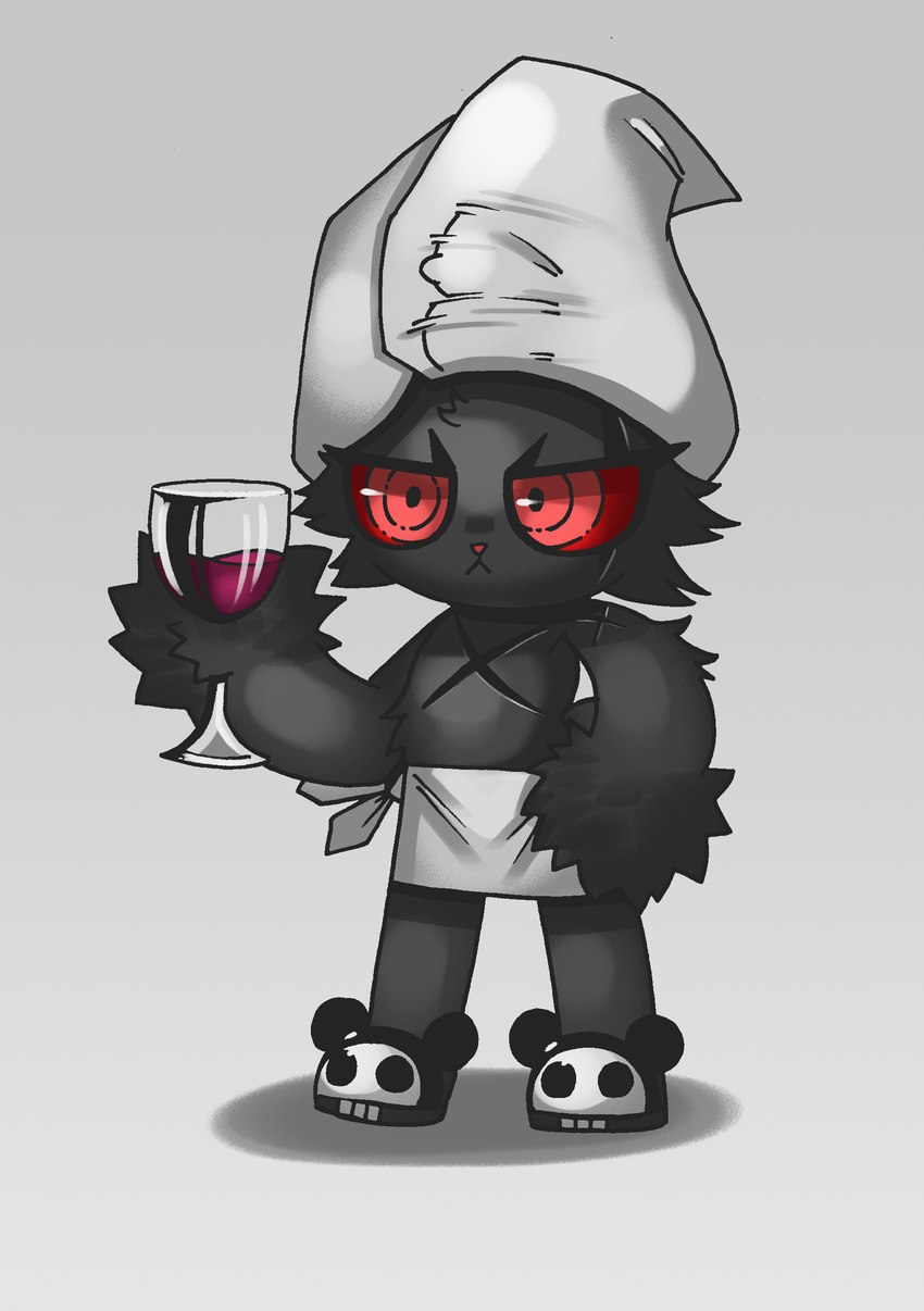 alcohol anthro beverage clothing container cup drinking_glass footwear glass glass_container glass_cup male red_eyes shoes slippers solo towel towel_on_head wine wine_glass sd5db6 dark_rabbit_(bloody_bunny) lagomorph leporid mammal rabbit absurd_res hi_res