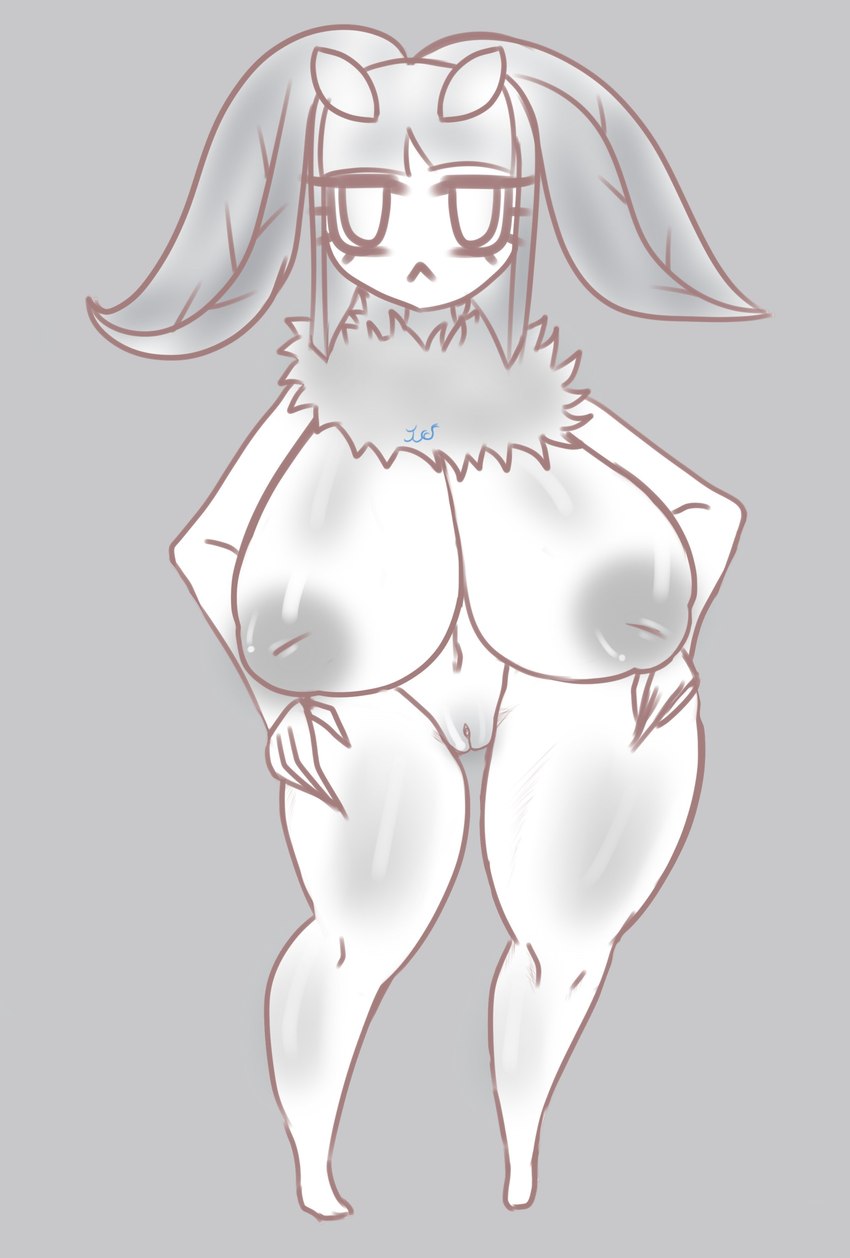 :< big_breasts breasts female genitals hands_on_hips huge_breasts inverted_nipples looking_at_viewer moth_antennae neck_tuft nipples not_furry pussy short_stack solo tuft renv emili_(renv) animal_humanoid arthropod arthropod_humanoid humanoid insect insect_humanoid lepidopteran lepidopteran_humanoid moth moth_humanoid 2023 absurd_res greyscale hi_res monochrome signature