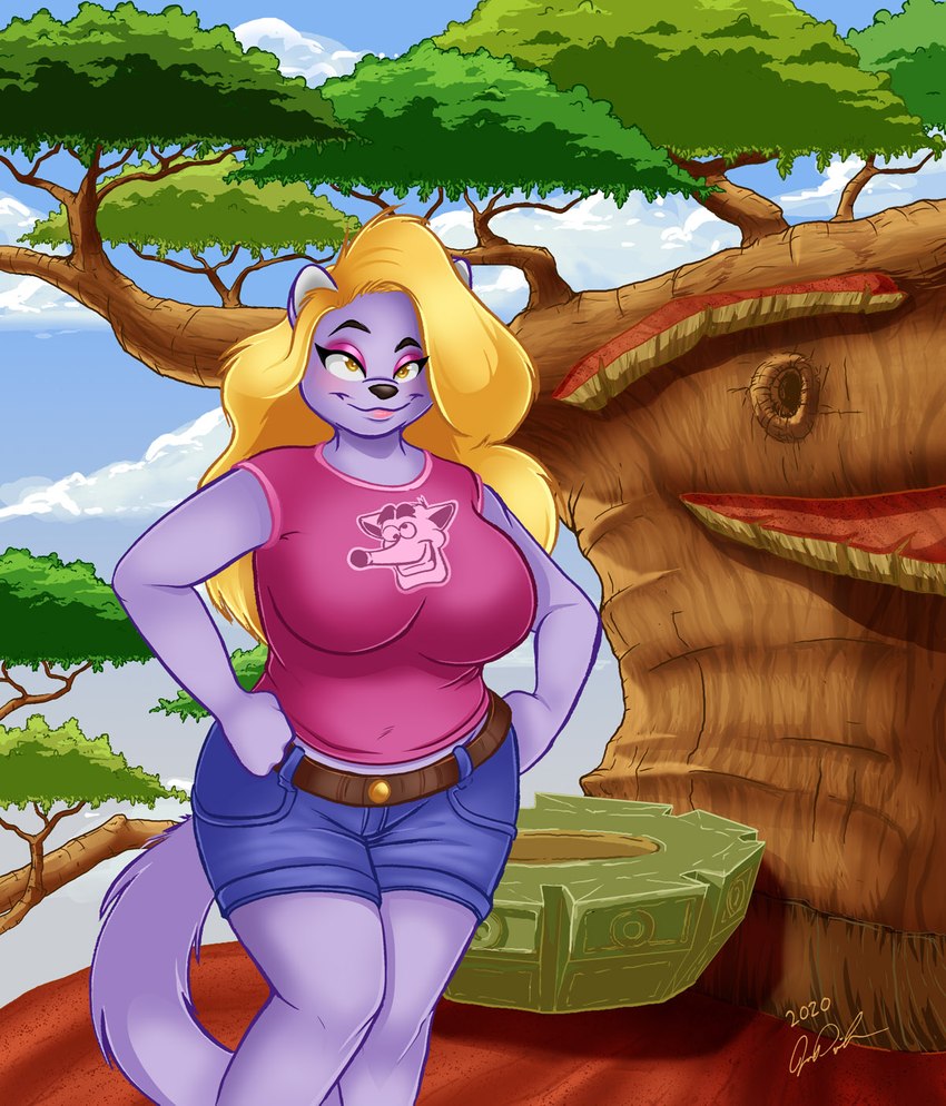 tawna bandicoot and whitney (crash bandicoot (series) and etc) created by peterandwhitney