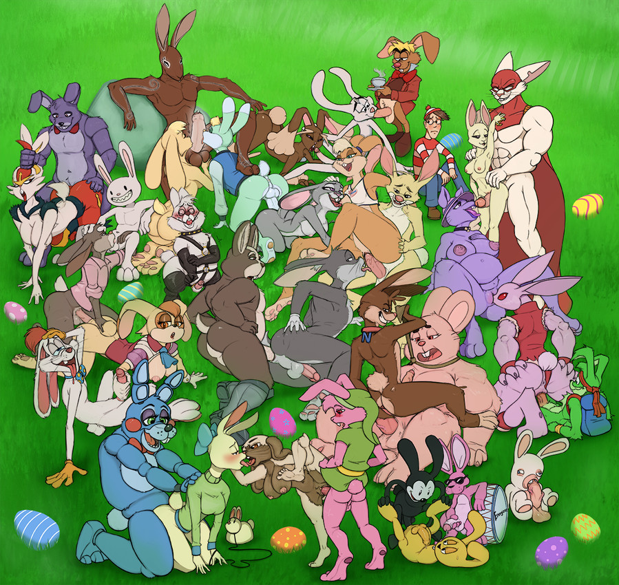 2_finger_fingering 3_toes 4_fingers 5_fingers 5_toes absolutely_everyone accessory all_fours anal anal_fingering anal_penetration anthro anus areola armless autofellatio backpack backsack ball_gag ball_size_difference balls bdsm being_watched big_penis bisexual black_balls black_penis black_sclera blonde_hair blue_body blue_fur blush bodily_fluids bondage bottomless bottomless_anthro bottomless_female bottomless_male bottomwear bound breast_size_difference breasts brown_balls brown_body brown_fur brown_hair buckteeth butt butt_size_difference cape clitoris clothed clothed_human clothed_male clothing clothing_aside coffee_cup collar container cowgirl_position cunnilingus cup doggystyle dripping ear_pull easter_egg embarrassed erection eyewear feet fellatio female female/female female_penetrated fingering fingering_partner fingers foot_grab footwear foreskin foursome french_kissing from_behind_position from_front_position fur gag gagged genital_fluids genitals glans gloves grass green_body green_fur grey_balls grey_body grey_fur grey_perineum group group_sex hair hand_on_balls hand_on_head hand_on_penis handjob handjob_while_penetrated handwear harness hat hat_only headband headgear headgear_only headwear headwear_only holding_both_ears holding_container holding_cup holding_leash holding_object holidays humanoid_feet humanoid_genitalia humanoid_penis kissing kneeling large_group latex latex_clothing latex_gloves latex_handwear latex_legwear latex_stockings leash leashed_collar legwear licking licking_tongue looking_at_another looking_back looking_pleasured lying machine male male/female male/male male_penetrated male_penetrating male_penetrating_female male_penetrating_male mascot mask mass_orgy masturbation mature_male mostly_nude mostly_nude_anthro mostly_nude_female muscular muscular_anthro muscular_male narrowed_eyes navel nipple_fetish nipple_lick nipple_play nipples nude nude_anthro nude_female nude_male on_back on_bottom on_top one_breast_out open_mouth oral oral_masturbation oral_penetration orange_body orange_fur orange_hair orgy outdoor_nudity outside outside_sex overweight overweight_anthro overweight_female overweight_male panties panties_aside pants partially_retracted_foreskin pawpads penetration penile penile_masturbation penis penis_backwards penis_lick penis_size_difference perineum pink_balls pink_body pink_fur pink_glans pink_nipples pink_pawpads pink_penis pink_perineum plant plantigrade pokemorph precum precum_drip precum_string purple_body purple_fur raised_leg sex shirt shoes sitting smile soles spread_legs spreading standing stockings submissive submissive_male sunglasses tail tan_balls tan_body tan_fur tan_penis teeth thigh_sex threesome toes tongue tongue_out topwear underwear underwear_aside vaginal vaginal_penetration vein vulva white_balls white_body white_fur white_perineum yellow_balls yellow_body yellow_fur yellow_penis necrothant activision alice_in_wonderland alice_in_wonderland_(1951) alice_in_wonderland_(disney) animal_crossing beastars bloody_roar captain_carrot_and_his_amazing_zoo_crew cartoon_network disney easter energizer epic_games five_nights_at_freddy's five_nights_at_freddy's_2 general_mills jazz_jackrabbit_(series) konami looney_tunes mario_bros nesquik nintendo pokemon raving_rabbids rayman_(series) sam_and_max scottgames sega sonic_the_hedgehog_(series) spyro_the_dragon star_fox super_mario_64 the_amazing_world_of_gumball the_legend_of_zelda trix ubisoft undertale_(series) warner_brothers watership_down where's_waldo? who_framed_roger_rabbit winnie_the_pooh_(franchise) zootopia alice_nonomura alice_tsukagami bianca_(spyro) bonnie_(fnaf) br'er_rabbit bugs_bunny bunbun_npc_(undertale) captain_carrot el-ahrairah energizer_bunny haru_(beastars) jazz_jackrabbit judy_hopps kyuu_(beastars) link_(rabbit_form) lola_bunny march_hare_(disney) max_(sam_and_max) mips nesquik_bunny oswald_the_lucky_rabbit peppy_hare qc_(undertale) rabbit_(winnie_the_pooh) richard_watterson roger_rabbit sasha_(animal_crossing) the_white_rabbit the_white_rabbit_(disney) toy_bonnie_(fnaf) trix_rabbit vanilla_the_rabbit waldo_(where's_waldo?) animatronic cinderace generation_4_pokemon generation_8_pokemon human lagomorph leporid lopunny mammal pokemon_(species) rabbid rabbit robot crossover digital_media_(artwork) hi_res