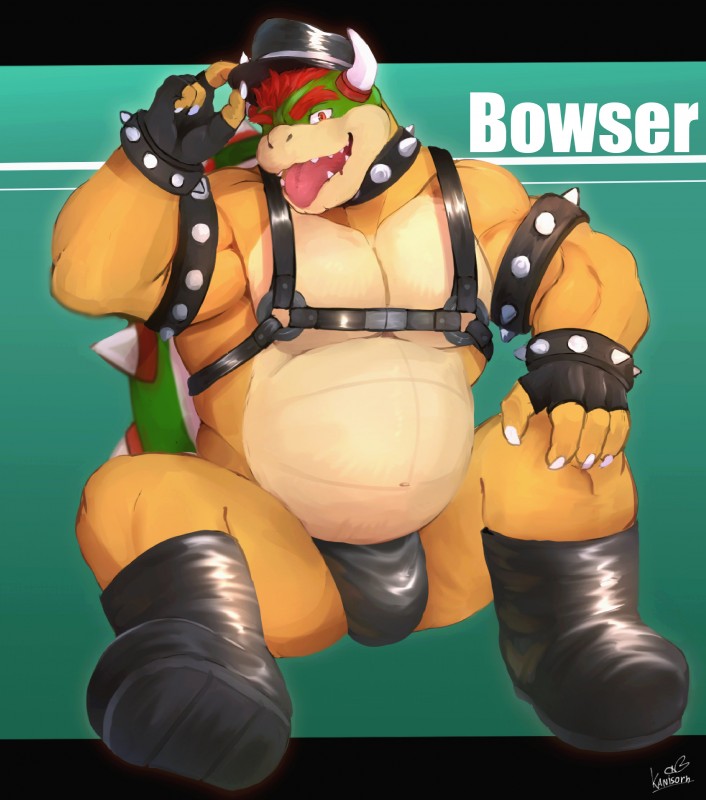 bowser (mario bros and etc) created by rabbitdx26