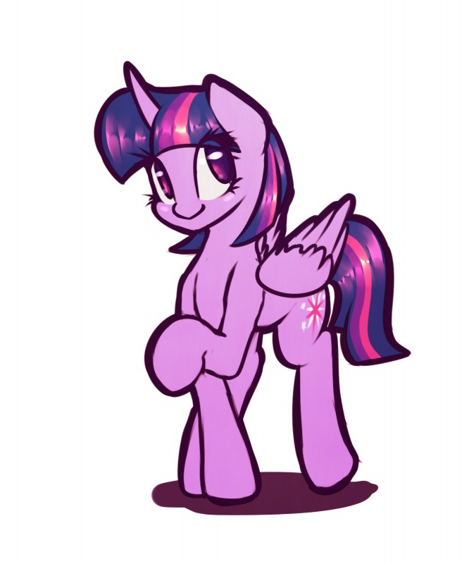 twilight sparkle (friendship is magic and etc) created by elzzombie