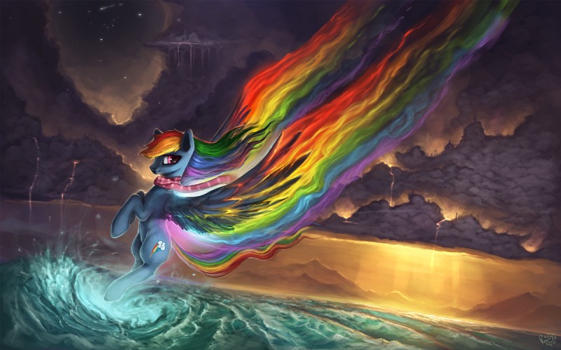 rainbow dash (friendship is magic and etc) created by photonoko