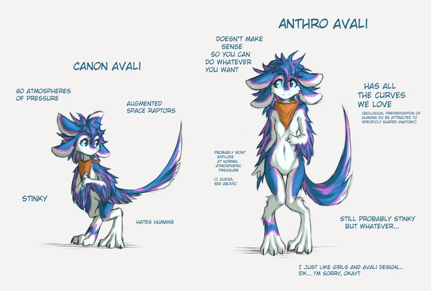 unnamed avali created by tinygaypirate