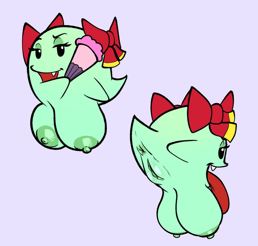 lady bow (paper mario and etc) created by fours (artist)