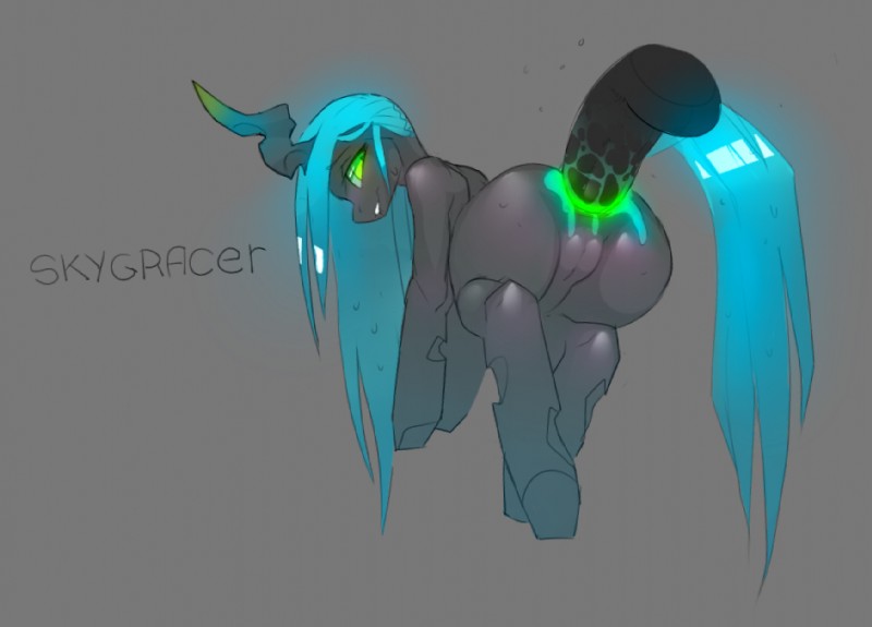 queen chrysalis (friendship is magic and etc) created by skygracer