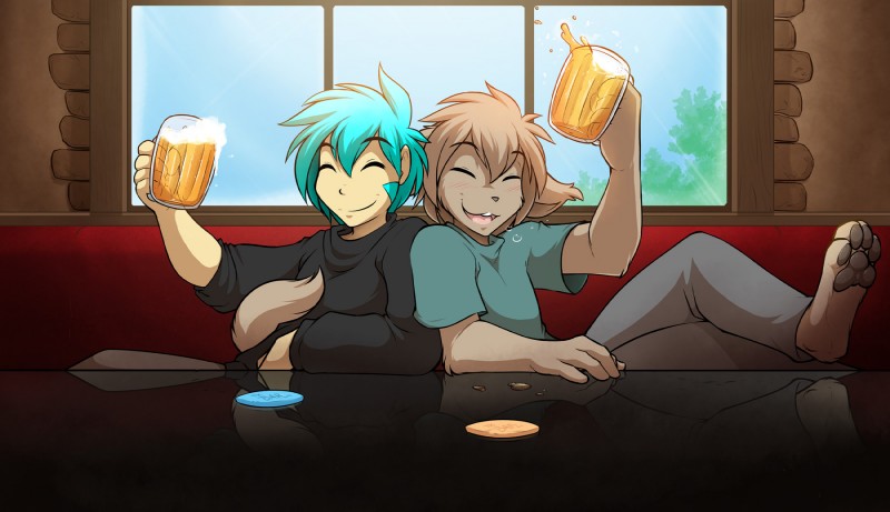 keith keiser and trace legacy (twokinds) created by tom fischbach