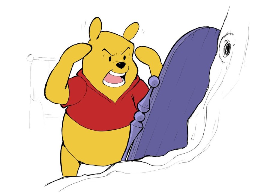 pooh bear (winnie the pooh (franchise) and etc) created by curetortellini