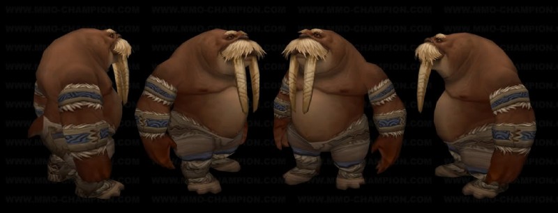 clothed clothing male overweight solo topless tusks unknown_artist blizzard_entertainment warcraft mammal marine pinniped seal tuskarr walrus