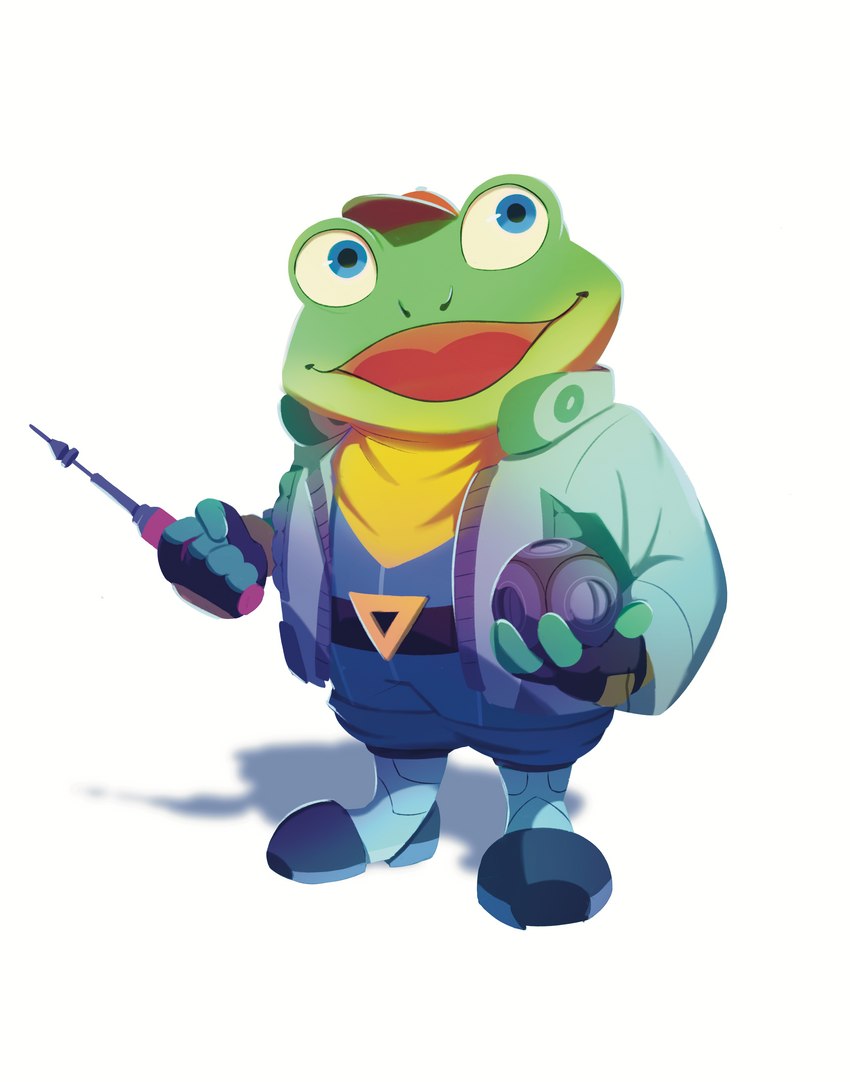 slippy toad (nintendo and etc) created by cryptiddomain