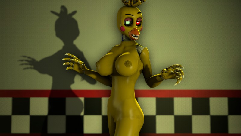 anthro breasts butt claws female genitals glowing glowing_eyes machine nipples non-mammal_breasts pose pussy shadow simple_background solo standing nobody3 five_nights_at_freddy's five_nights_at_freddy's_2 five_nights_at_freddy's_4 scottgames nightmare_chica_(fnaf) toy_chica_(fnaf) toy_chica_(psychojohn2) animatronic avian bird robot 16:9 2018 3d_(artwork) digital_media_(artwork) hi_res source_filmmaker_(artwork) widescreen