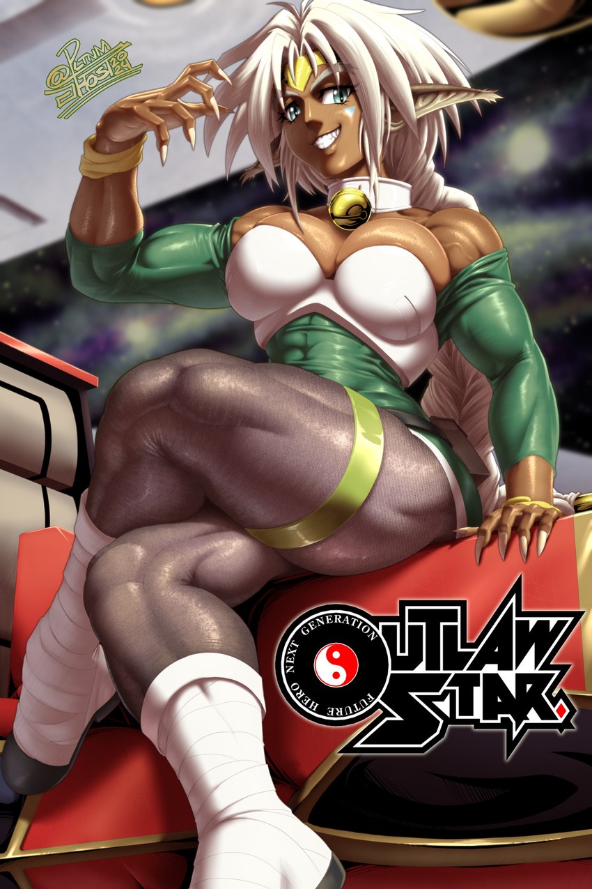 aisha clanclan (outlaw star) created by pltnm06ghost