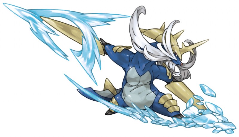 action_pose anthro biped dual_wielding feral holding_melee_weapon holding_object holding_sword holding_weapon male melee_weapon pose semi-anthro simple_background solo standing sword water weapon white_background pearl7 nintendo pokemon generation_5_pokemon pokemon_(species) samurott