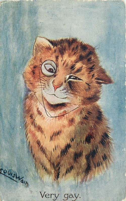 public domain and etc created by louis wain