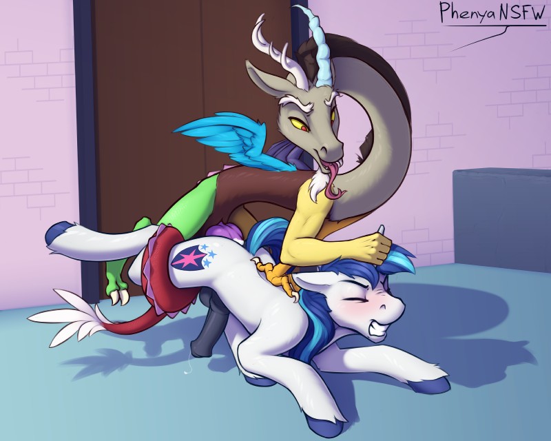 discord and shining armor (friendship is magic and etc) created by phenyanyanya