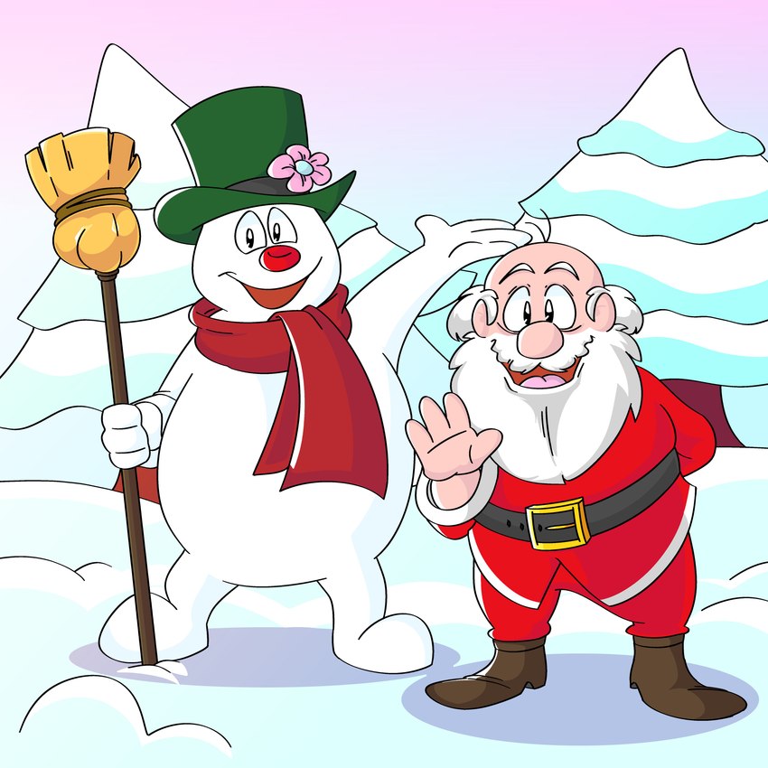 santa claus (frosty the snowman and etc) created by tito curmudgeon