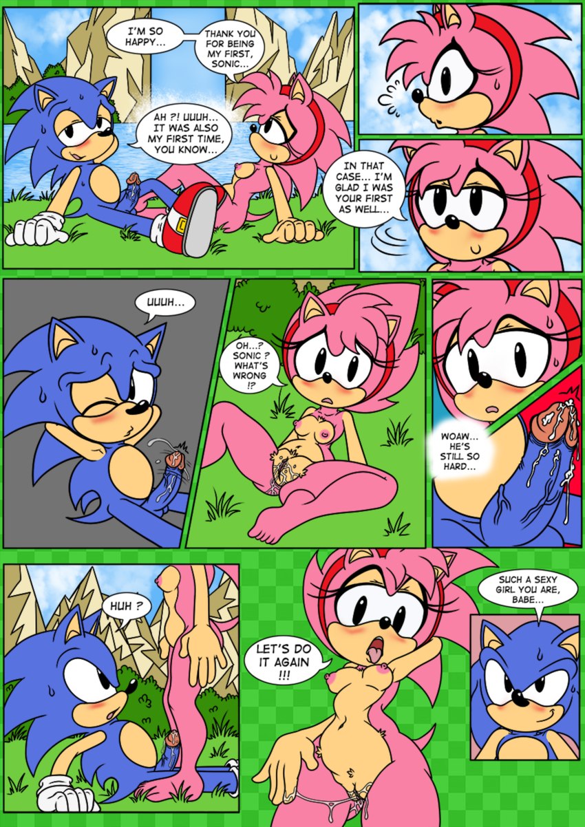 after_sex anthro bodily_fluids cum duo erection female genital_fluids genitals male male/female narrow_hips nude penis pronounced_browridge pussy thick_thighs thigh_gap thin_calves thin_legs thin_thighs vaginal_fluids waterfall wide_hips raianonzika classic_sonic_(universe) sega sonic_the_hedgehog_(series) amy_rose classic_amy_rose classic_sonic sonic_the_hedgehog eulipotyphlan hedgehog mammal comic hi_res