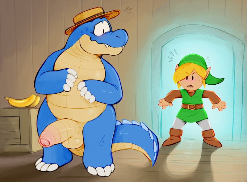 link and sale (the legend of zelda and etc) created by daftpatriot
