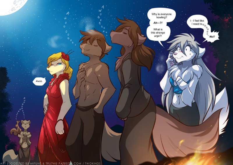 lilith, raine silverlock, sythe, zen, mrs. nibbly, and etc (twokinds) created by tom fischbach