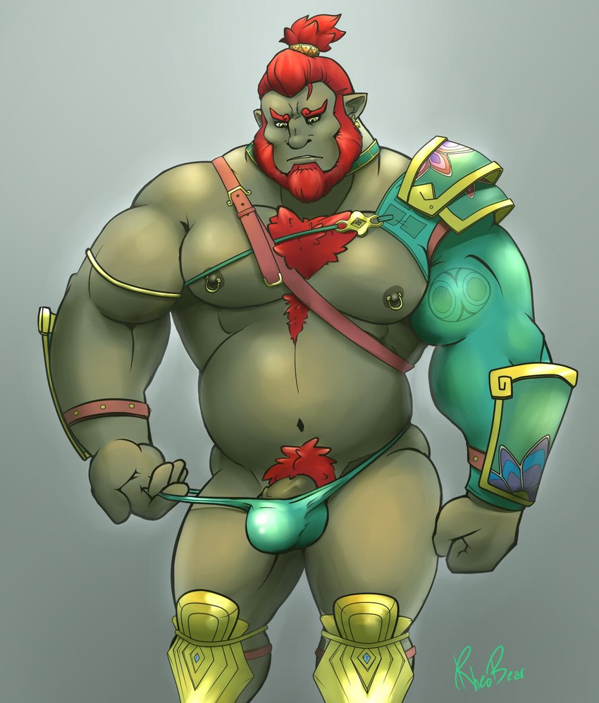 ganondorf (the legend of zelda and etc) created by rheobear