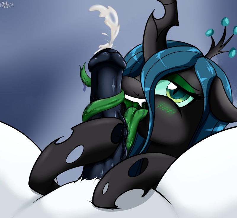 queen chrysalis (friendship is magic and etc) created by novaspark