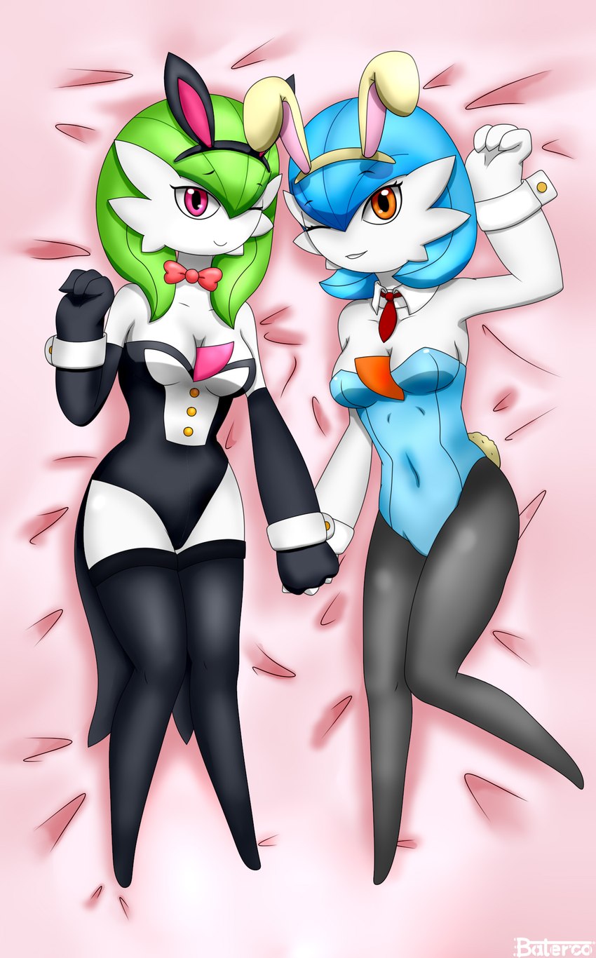 ailin gardevoir and lucinda (nintendo and etc) created by baterco