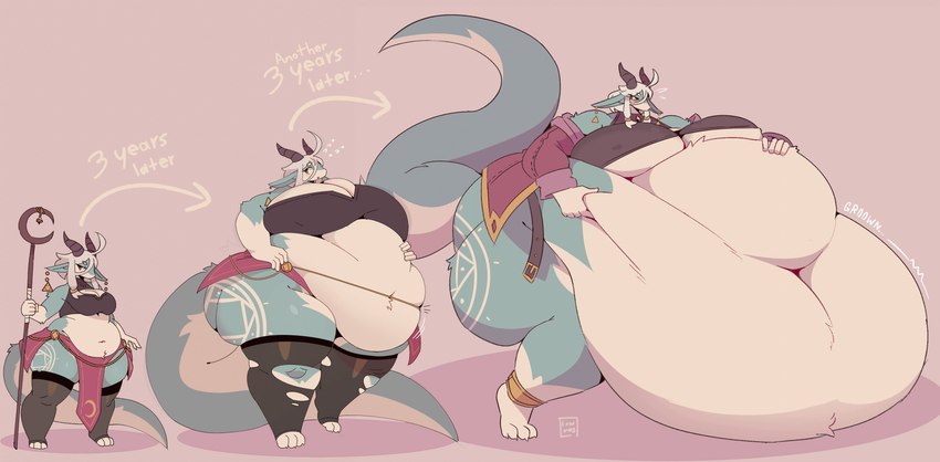 anthro belly big_belly big_breasts big_butt big_tail blue_body body_size_growth breasts butt female hair huge_belly huge_breasts huge_butt huge_thighs hyper hyper_belly hyper_breasts hyper_butt hyper_thighs markings morbidly_obese morbidly_obese_anthro morbidly_obese_female multicolored_body obese obese_anthro obese_female overweight overweight_anthro overweight_female red_eyes simple_background size_transformation solo sound_effects tail text thick_thighs transformation under_boob weight_gain white_body white_hair low_res_art mythology mona_(low_res_art) dragon mythological_creature mythological_scalie scalie absurd_res hi_res sequence