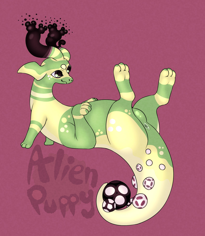 3_eyes ambiguous_gender anus lying multi_eye null null_bulge on_back playful shloom_(beastieball) solo aliendogfreak beastieball beastie_(species) taur hi_res nonbinary_(lore)