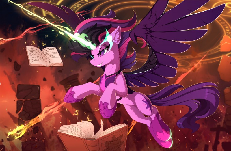 midnight sparkle (friendship is magic and etc) created by yakovlev-vad