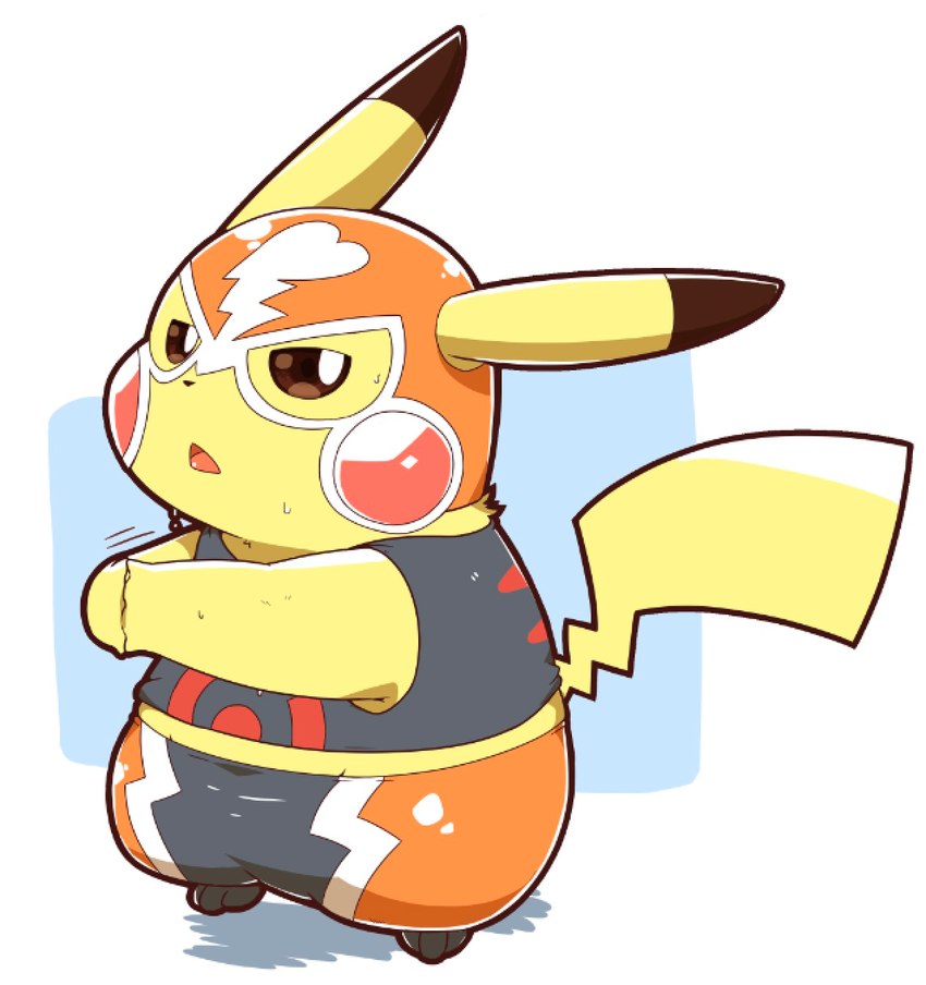 pikachu libre (nintendo and etc) created by tatu wani (artist)