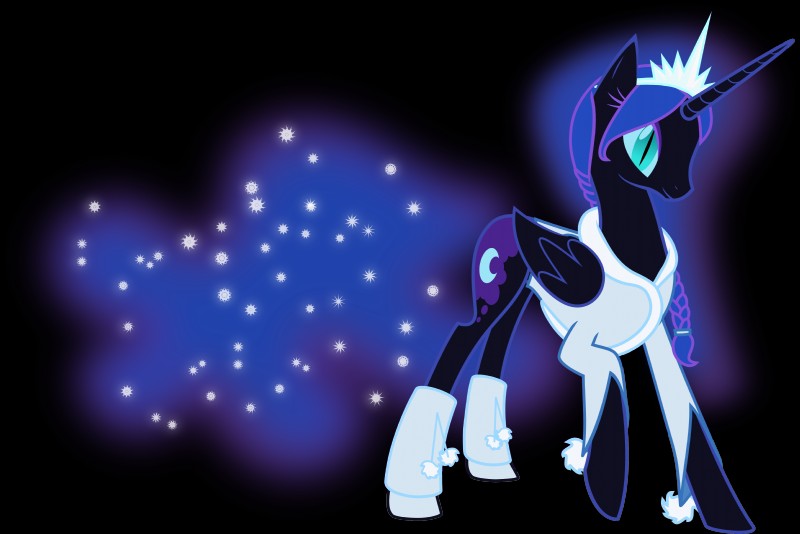 nightmare moon (friendship is magic and etc) created by up1ter