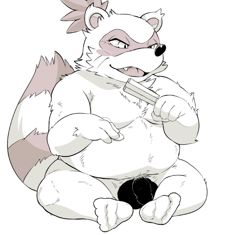 anthro balls belly biped cute_fangs fangs flaccid genitals humanoid_genitalia humanoid_hands humanoid_penis male moobs nipples overweight overweight_anthro overweight_male penis sitting solo teeth hysk sengoku_puzzle tokugawa_ieyasu canid canine mammal raccoon_dog tanuki 1:1 2019 hi_res