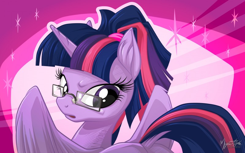 twilight sparkle (friendship is magic and etc) created by mysticalpha