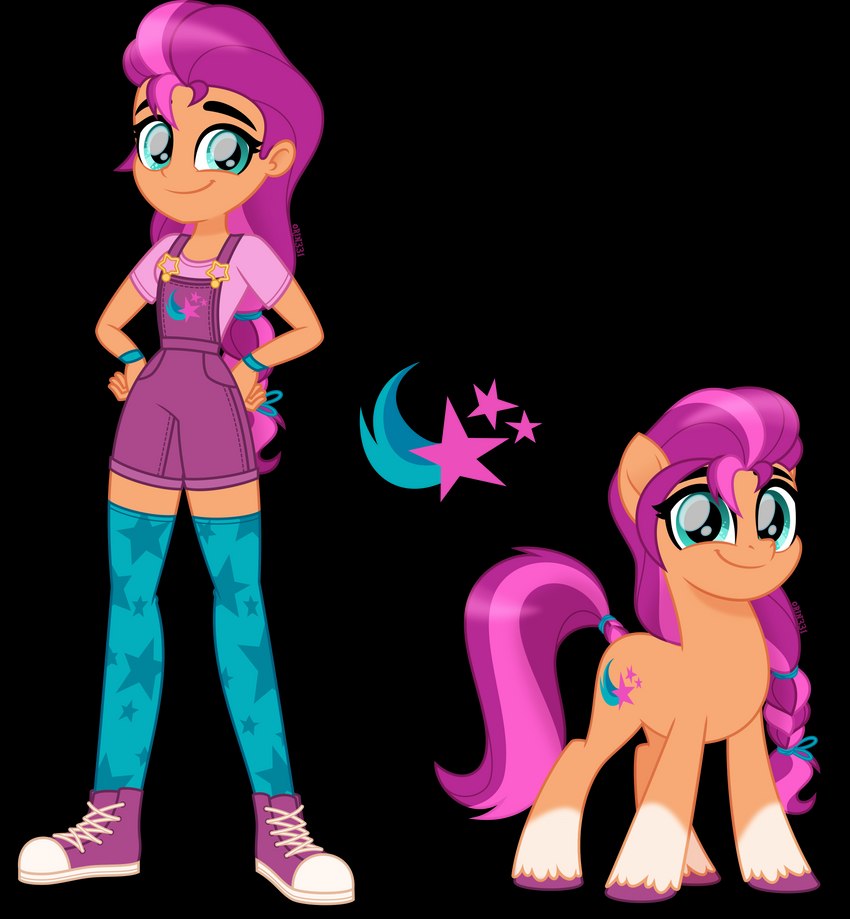 sunny starscout (equestria girls and etc) created by orin331