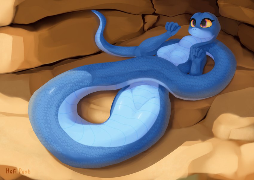 anthro apode big_breasts breasts butt digitigrade female fingers legless lying nude on_back serpentine solo hofi-peak back_to_the_outback netflix maddie_(back_to_the_outback) draconcopode elapid_(snake) naga reptile scalie snake taipan absurd_res digital_drawing_(artwork) digital_media_(artwork) hi_res