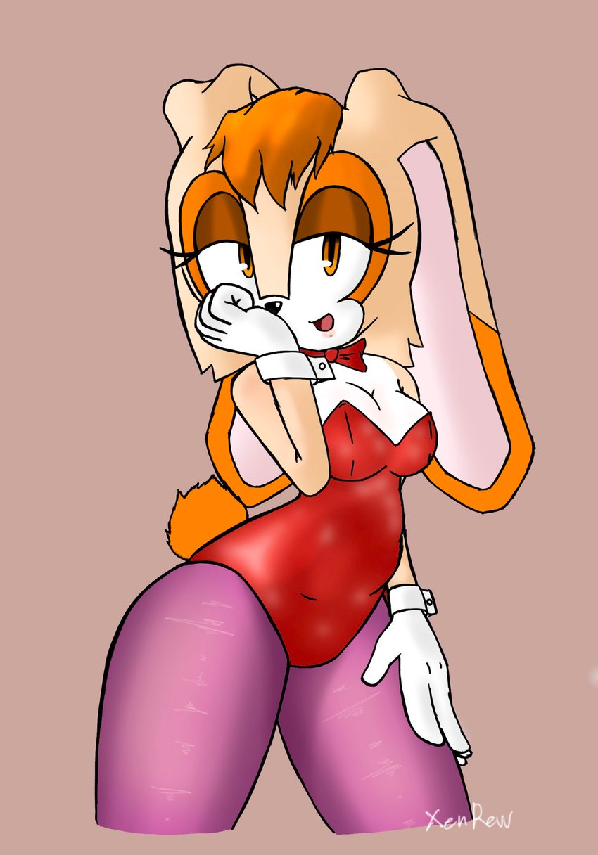 vanilla the rabbit (sonic the hedgehog (series) and etc) created by xenrevv