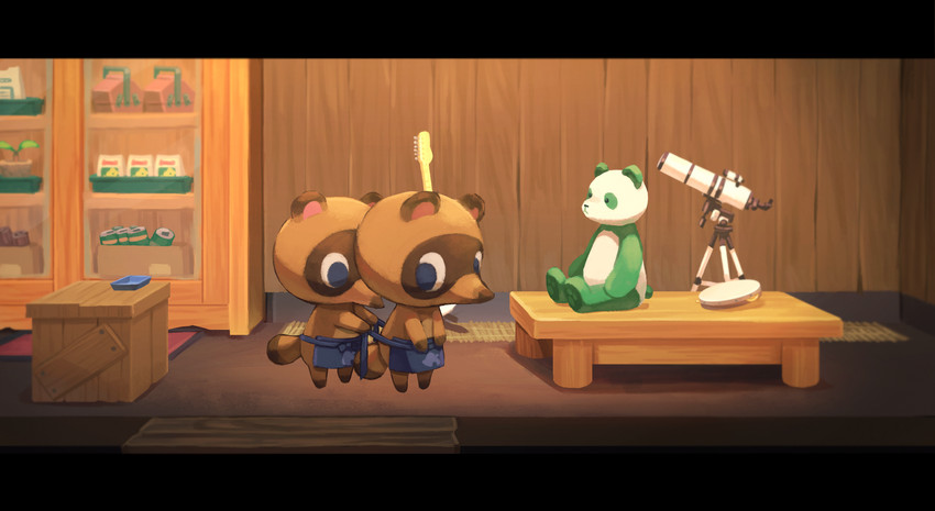 timmy nook and tommy nook (animal crossing and etc) created by saino (artist)