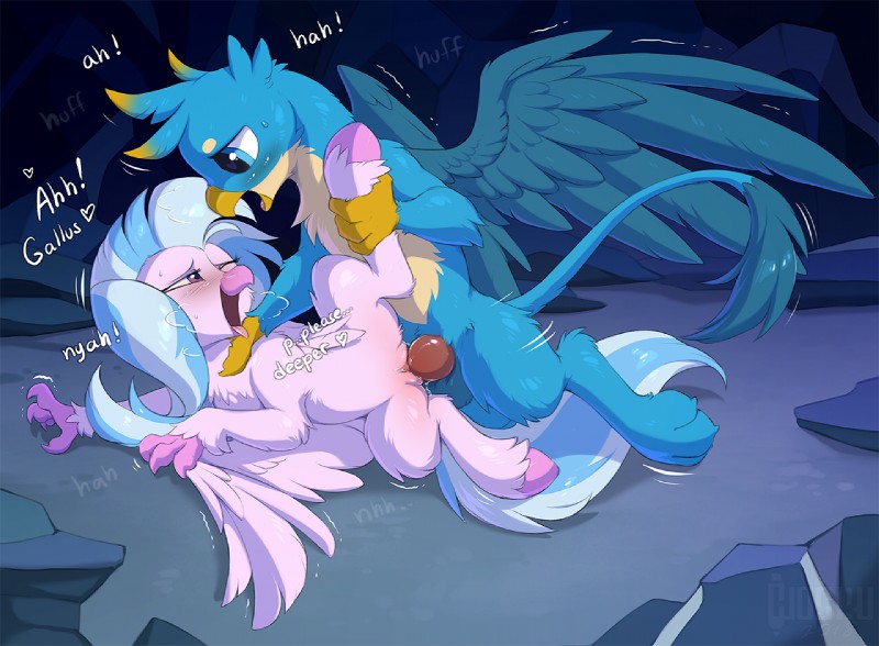 gallus and silverstream (friendship is magic and etc) created by hioshiru