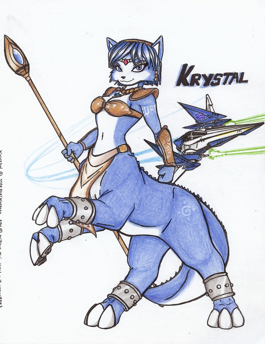 krystal (nintendo and etc) created by wmdiscovery93