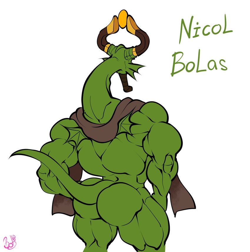 nicol bolas (magic: the gathering and etc) created by bobthetanuki